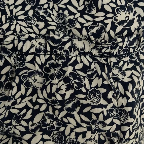 J.Crew Factory V-neck ruffle tiered dress - Picture 7 of 8